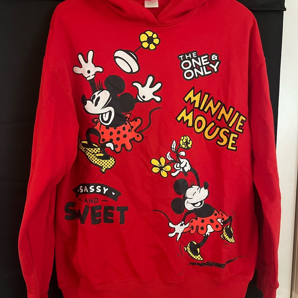 Disney Red Minnie Mouse Hoodie
